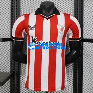Camiseta Athletic de Bilbao 1ª Equipación 2025/2026 Rojo/Blanco (EDICIÓN JUGADOR)