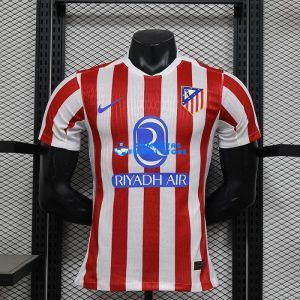 Camiseta Atlético de Madrid 1ª Equipación 2025/2026 Rojo/Blanco (EDICIÓN JUGADOR)