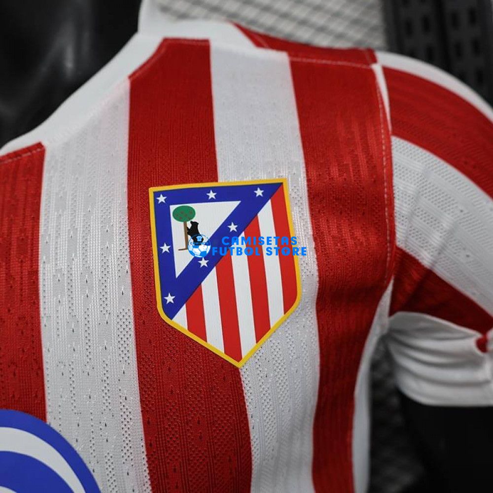 Camiseta Atlético de Madrid 1ª Equipación 2025/2026 Rojo/Blanco (EDICIÓN JUGADOR) - Imagen 4