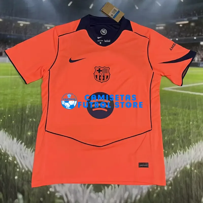 Camiseta Barcelona 3ª Equipación 2025/2026 Naranja - Imagen 3