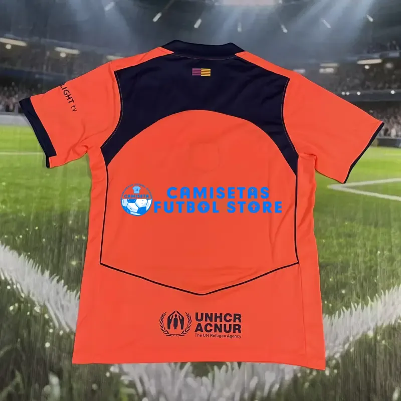 Camiseta Barcelona 3ª Equipación 2025/2026 Naranja - Imagen 4