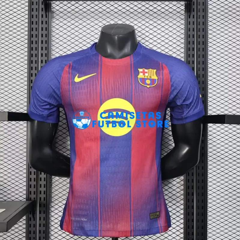 Camiseta Barcelona 1ª Equipación Rojo/Azul 2025/2026 (EDICIÓN JUGADOR)