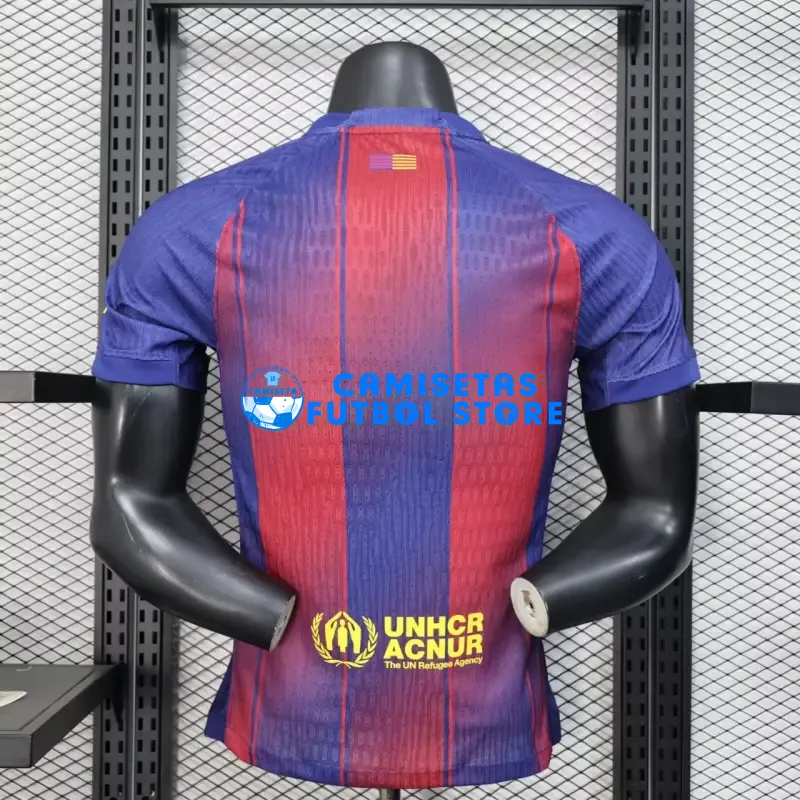 Camiseta Barcelona 1ª Equipación Rojo/Azul 2025/2026 (EDICIÓN JUGADOR) - Imagen 2
