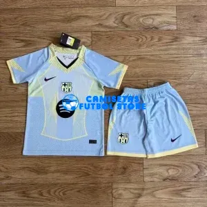 Camiseta Barcelona 2025/26 Azul Claro Niño Kit