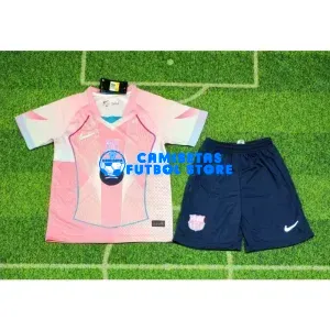 Camiseta Barcelona 2025/26 Niño Kit Rosa