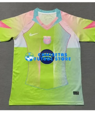 Camiseta Barcelona 2025/26 Verde Fluorescente