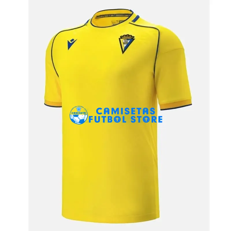 Camiseta Cadiz 1ª Equipación 2025/2026 Amarillo con Parche La Liga