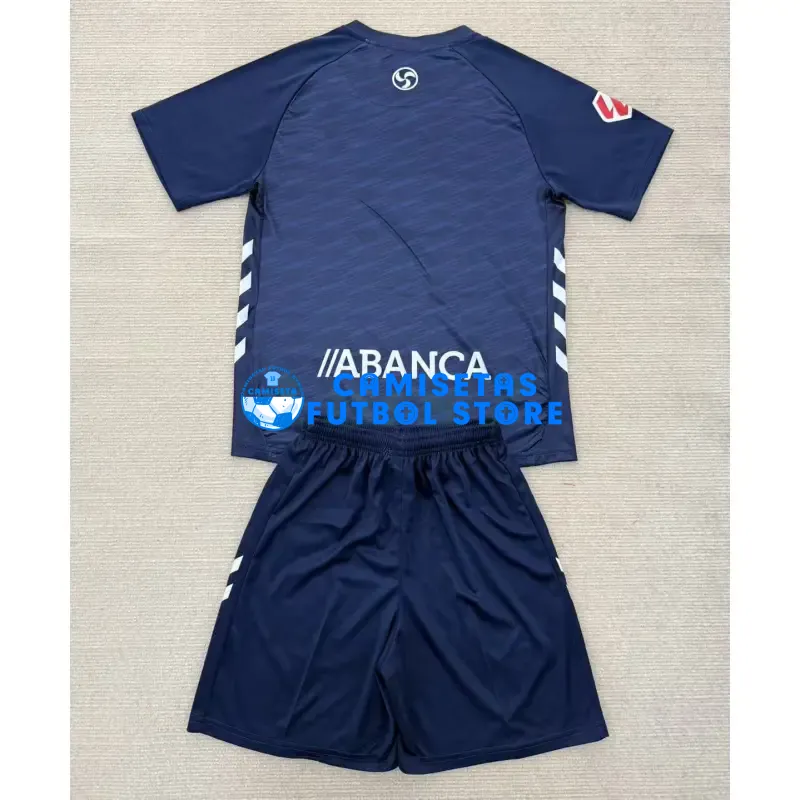 Camiseta Celta De Vigo 2ª Equipación 2025/2026 Azul Marino Niño Kit con La Liga Parche - Imagen 2