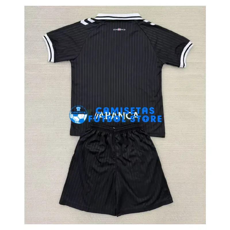 Camiseta Celta De Vigo 2025 Especial Edición Negro Niño Kit - Imagen 2