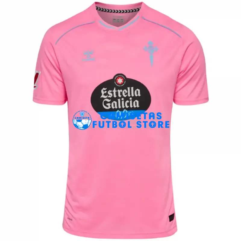 Camiseta Celta de Vigo 3ª Equipación 2025/2026 Rosa con Parche La Liga
