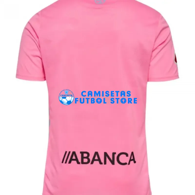 Camiseta Celta de Vigo 3ª Equipación 2025/2026 Rosa con Parche La Liga - Imagen 2
