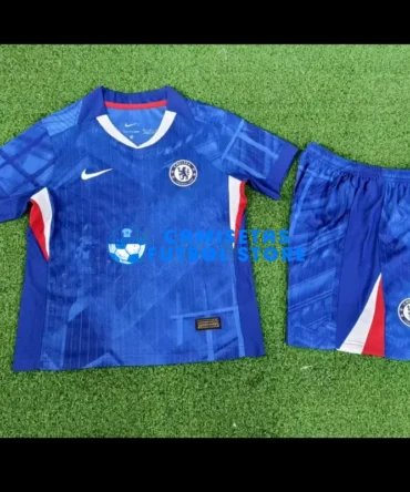 Camiseta Chelsea 1ª Equipación 2025/2026 Azul Niño Kit (EDICIÓN JUGADOR)