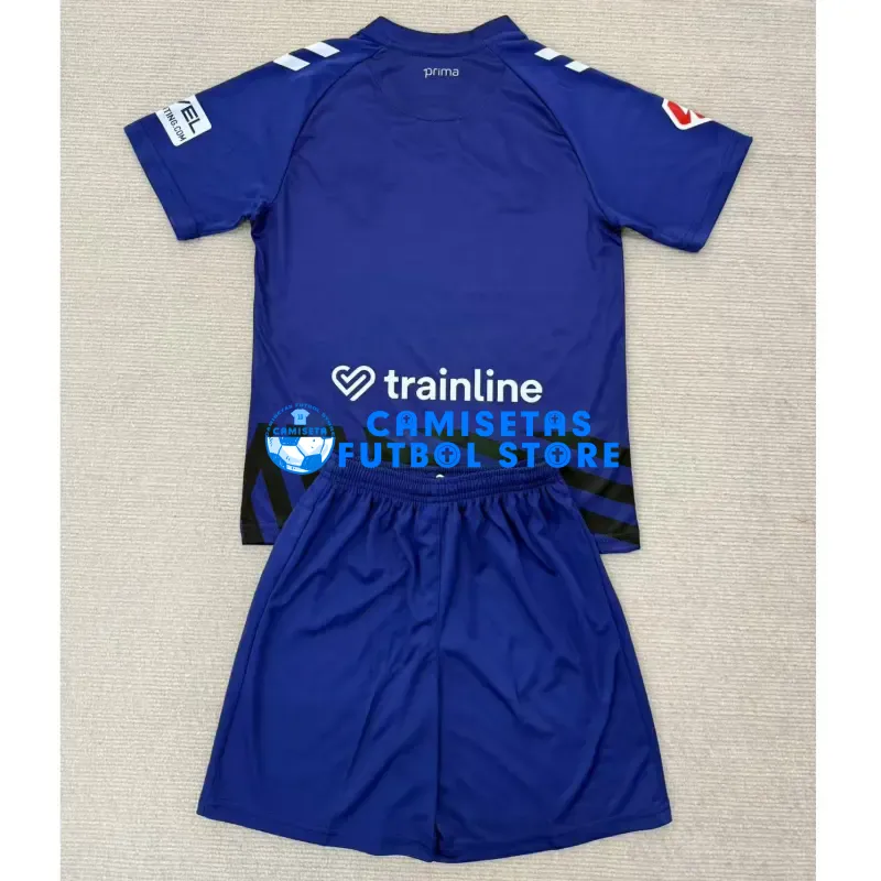 Camiseta de Portero Real Betis 2025/2026 Azul Marino Niño Kit con Parche La Liga - Imagen 2