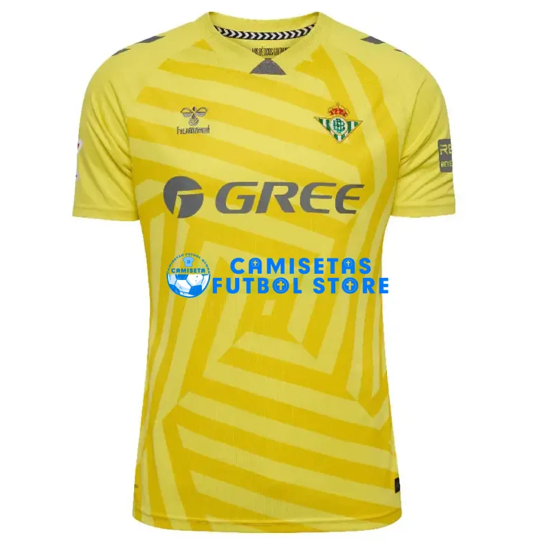 Camiseta de Portero Real Betis 2025/26 Amarillo con Parche La Liga