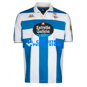 Camiseta Deportivo de La Coruña 2025/2026 1ª Equipación Blanco/Azul con Parche La Liga