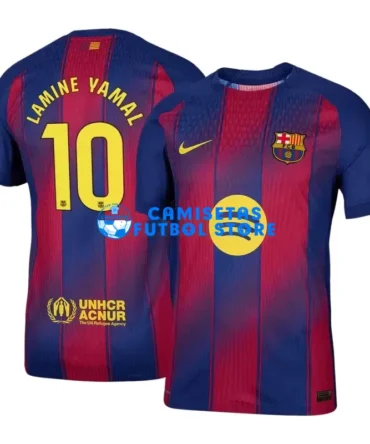 Camiseta Lamine Yamal 10 Barcelona 1ª Equipación 2025/2026