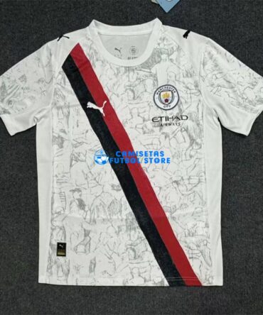 Camiseta Manchester City 2025/2026 Blanco