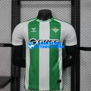 Camiseta Real Betis 1ª Equipación 2025/2026 Blanco/Verde (EDICIÓN JUGADOR)