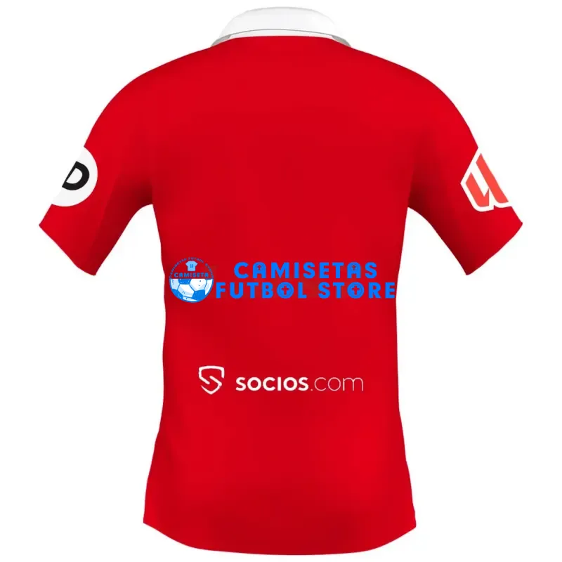 Camiseta Sevilla FC 2ª Equipación 2025/2026 Rojo con Parche La Liga - Imagen 2