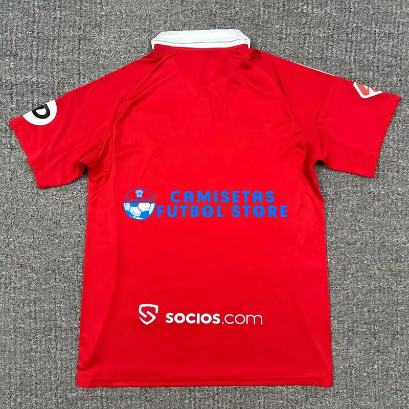 Camiseta Sevilla FC 2ª Equipación 2025/2026 Rojo con Parche La Liga - Imagen 4