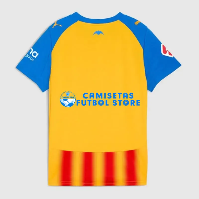 Camiseta Valencia 3ª Equipación 2025/2026 Amarillo/Rojo/Azul - Imagen 2