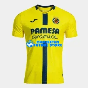 Camiseta Villarreal 1ª Equipación 2025/2026 Amarillo con Parche La Liga