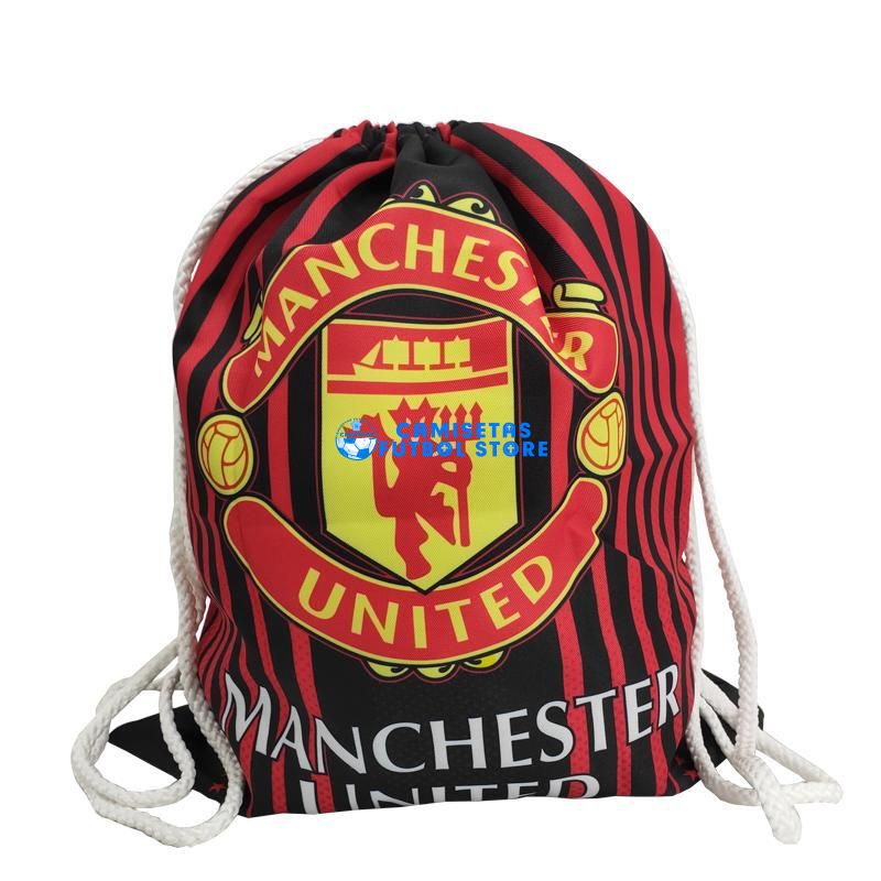 Bolsa con cordón de fútbol del Manchester United