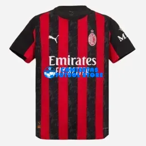 Camiseta AC Milan 1ª Equipación 2025/2026 Rojo/Negro