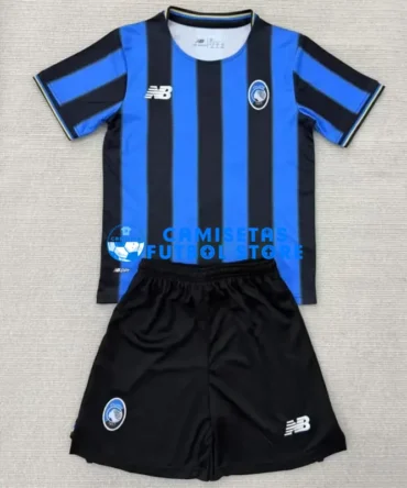 Camiseta Atlanta BC 1ª Equipación 2025/2026 Azul/Negro Niño Kit