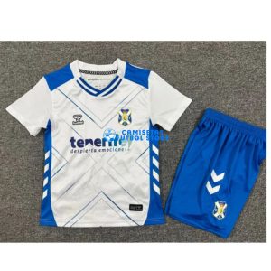 Camiseta CD Tenerife 1ª Equipación 2025/2026 Niño Kit Azul/Blanco