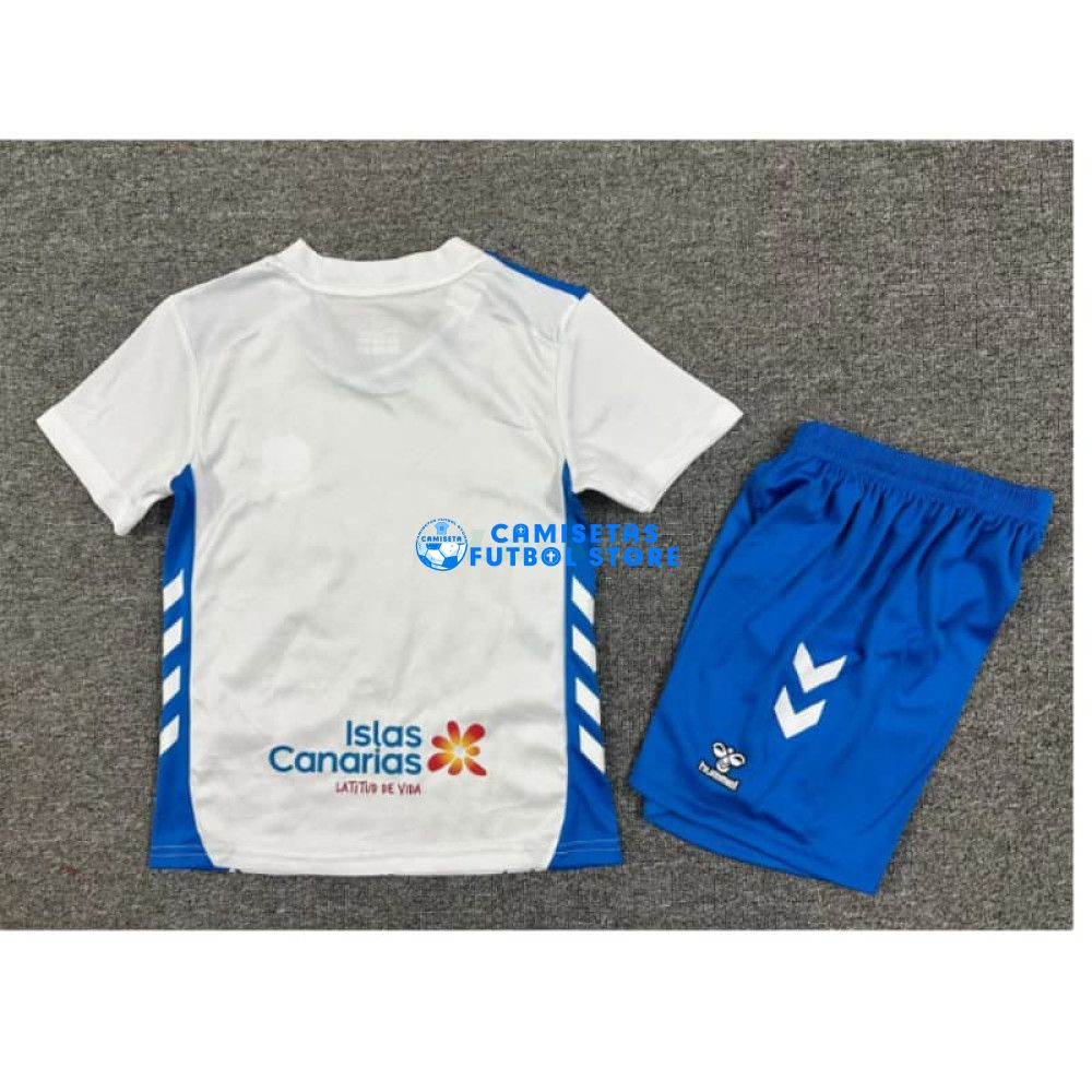 Camiseta CD Tenerife 1ª Equipación 2025/2026 Niño Kit Azul/Blanco - Imagen 2