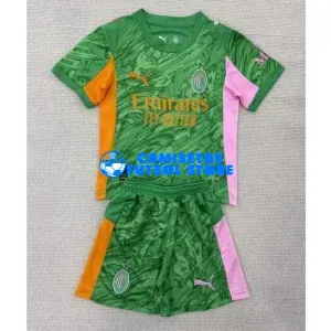 Camiseta de Portero AC Milan 3ª Equipación 2025/2026 Verde Niño Kit