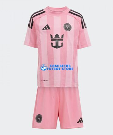 Camiseta Inter Miami 1ª Equipación 2025/2026 Niño Kit