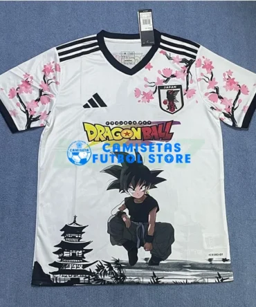 Camiseta Japón 2025 Dragon Ball Blanco/Negro
