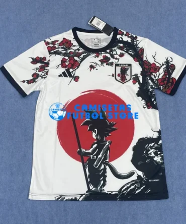 Camiseta Japón 2025 Dragon Ball Blanco/Rojo