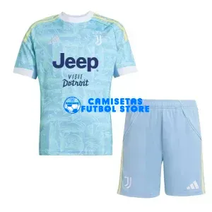 Camiseta Juventus 2ª Equipación 2025/2026 Niño Kit