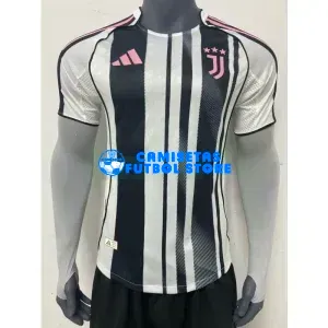 Camiseta Juventus 1ª Equipación 2025/2026 Negro/Blanco (EDICIÓN JUGADOR)