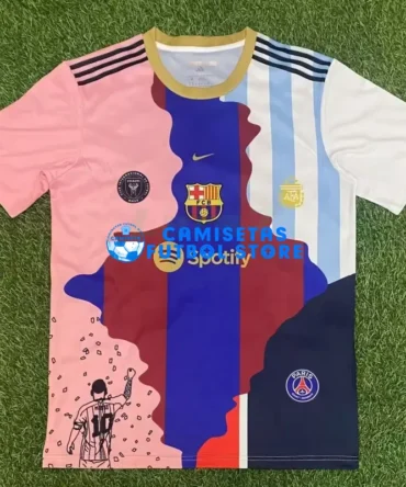 Camiseta MESSI 10 2025 Edición Conmemorativa Multicolor