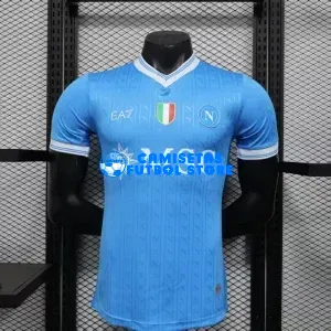 Camiseta Napoli 1ª Equipación 2025/2026 Azul (EDICIÓN JUGADOR)