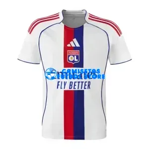 Camiseta Olympique De Lyon 1ª Equipación 2025/2026 Blanco