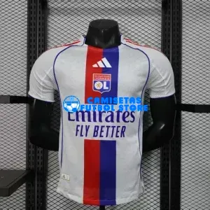 Camiseta Olympique De Lyon 1ª Equipación 2025/2026 Blanco (EDICIÓN JUGADOR)