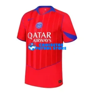 Camiseta PSG 3ª Equipación 2025/2026 Rojo