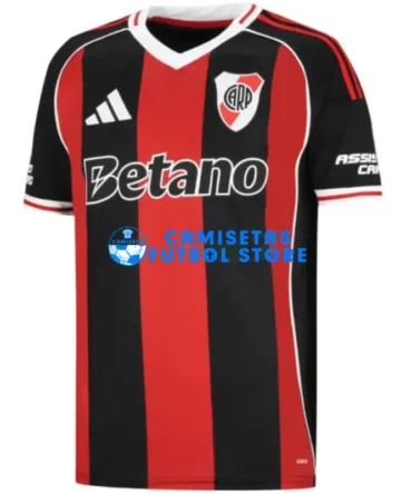 Camiseta River Plate 2ª Equipación 2025/2026 Rojo/Negro