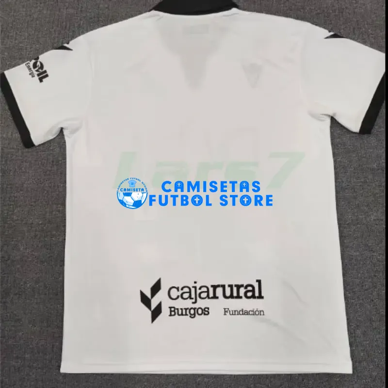 Camiseta Burgos CF 1ª Equipación 2025/2026 Blanco/Negro - Imagen 3