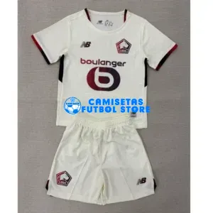 Camiseta Lille OSC 2ª Equipación 2025/2026 Beige Niño Kit