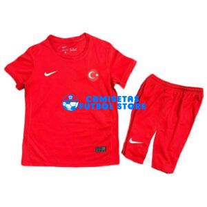 Camiseta Turquía 2ª Equipación 2024/2025 Niño Kit