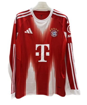 Camiseta Bayern Múnich 1ª Equipación 2025/2026 Manga Larga