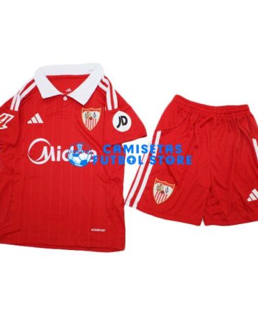 Sevilla FC 2025/2026 Camiseta de la 2ª equipación Niños