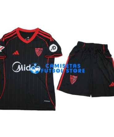 Sevilla FC 2025/2026 Camiseta de la 3ª equipación Niños