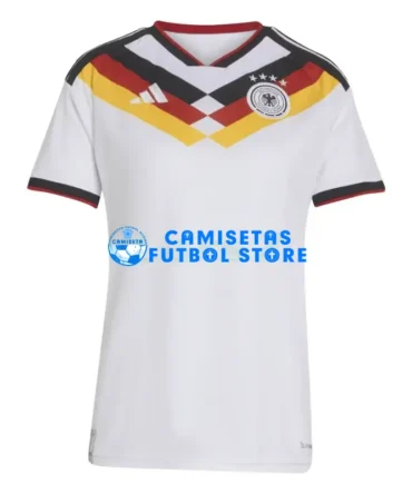 Camiseta Alemania 1ª Equipación Mundial 2026 Blanco Mujer